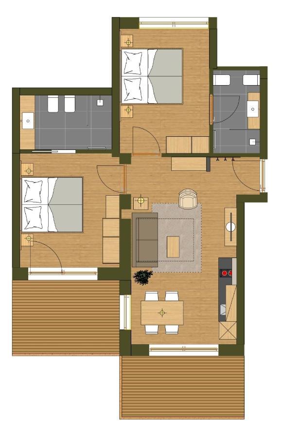 Oberzerod Apartments Siusi Kültér fotó