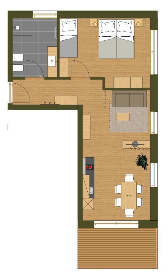 Oberzerod Apartments Siusi Kültér fotó